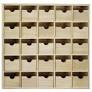 Wooden 25 drawer cabinet - ideal for advent